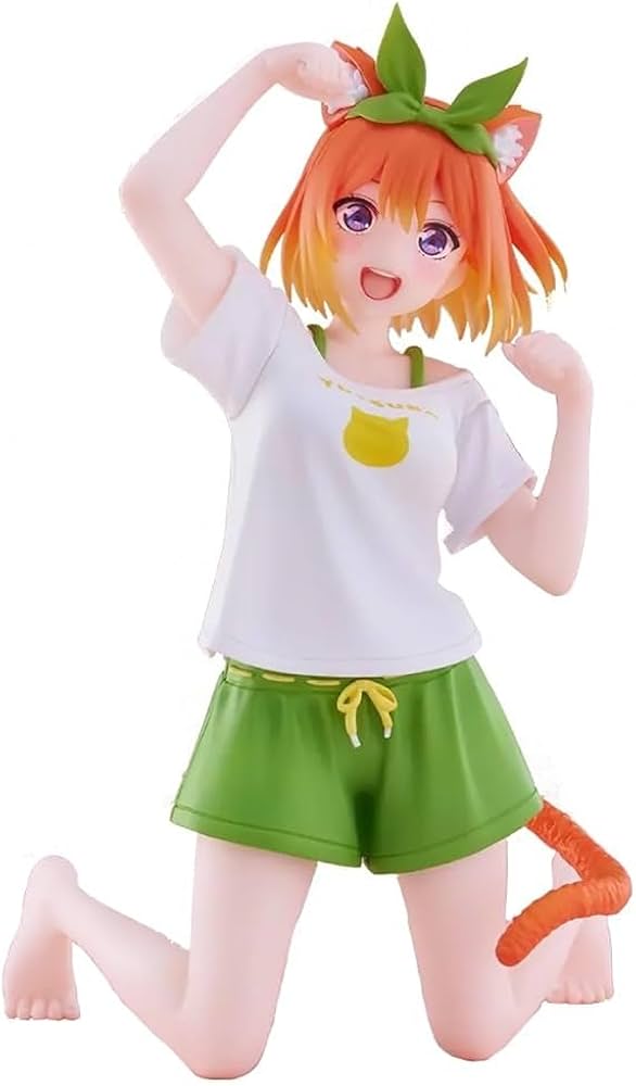 Amazon.co.jp: 五等分の花嫁∬ Desktop Cute フィギュア 中野四葉 描き