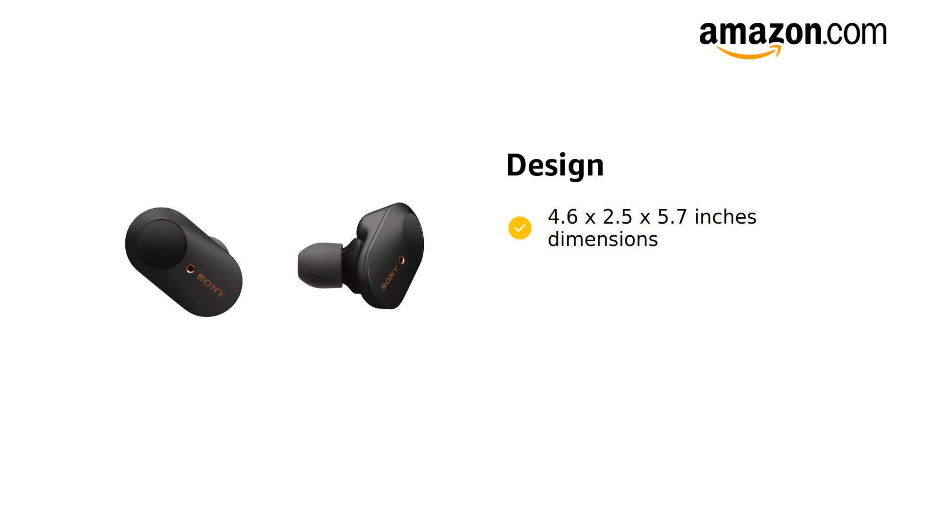 Amazon.com: Sony WF-1000XM3 True Wireless Bluetooth Noise