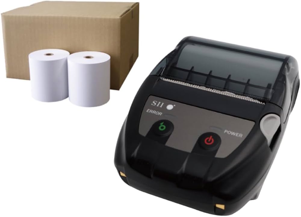 新品未開封 レジロール6巻付 セイコー MP-B20 モバイルプリンター