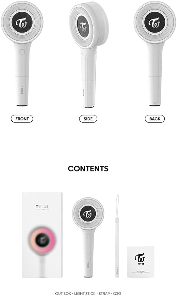 Amazon.com: Twice - CANDYBONG ∞ OFFICIAL LIGHT STICK : Home & Kitchen