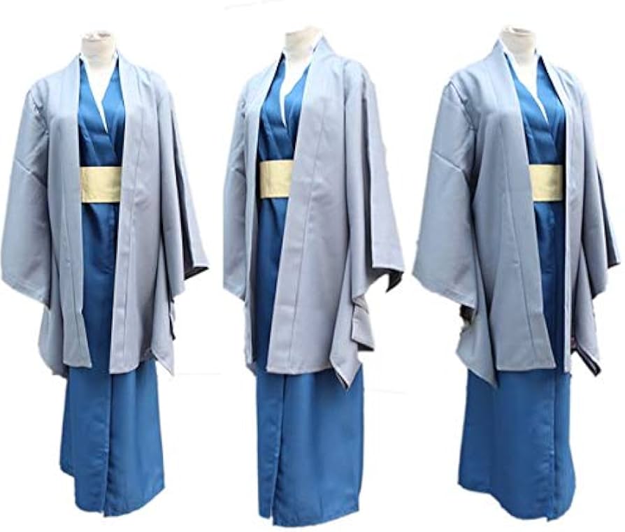Amazon.co.jp: 銀魂 桂小太郎 コスプレ 衣装 フルセット（下駄・刀