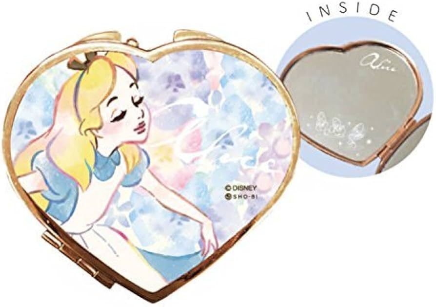 Amazon.co.jp: ディズニー 不思議の国のアリス ハート型コンパクト