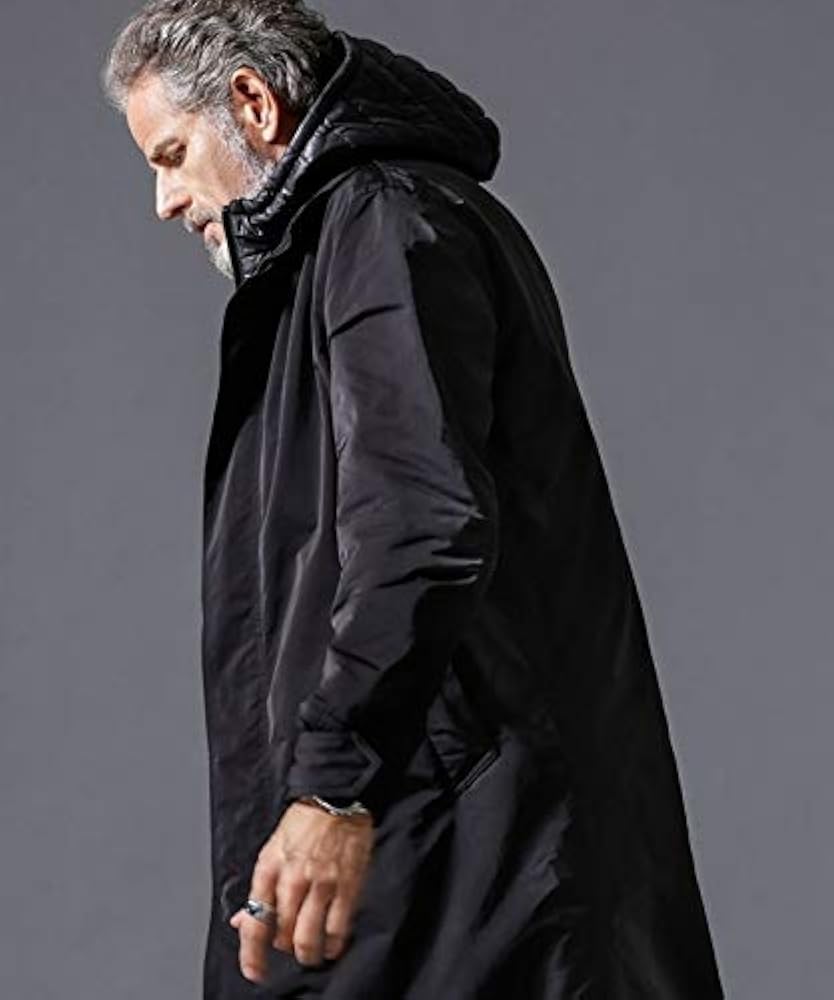 Amazon | [ナノ・ユニバース] WLG フード脱着ステンカラーコート L