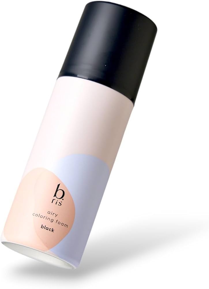 b.ris ビーリス エアリーカラーリングフォーム ブラック 5本 b.ris