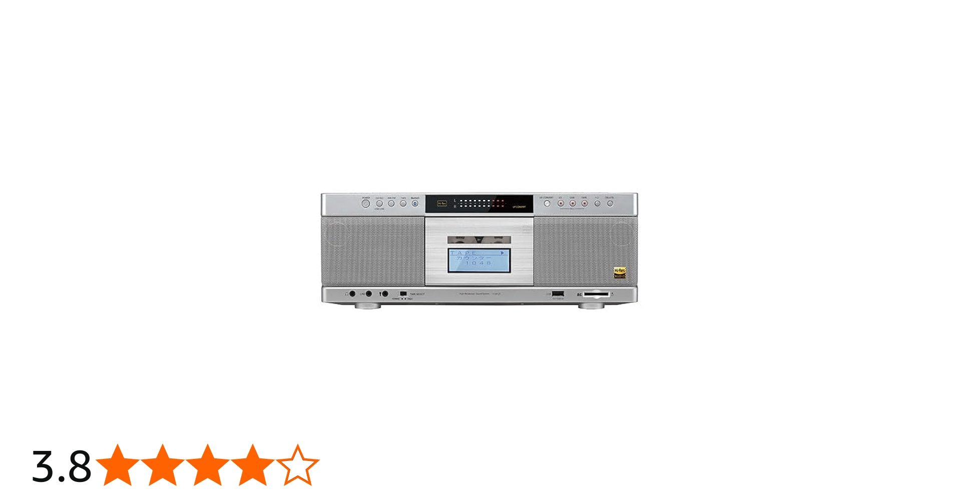 Amazon.co.jp: 【セット品】ハイレゾ対応 CD/SD/USB/BTラジカセ TY