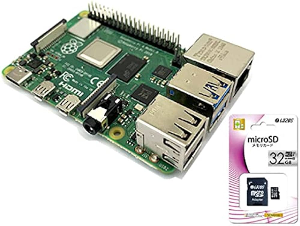 Amazon.co.jp: 共立電子産業 Raspberry Pi 4B 8GB スターターセット
