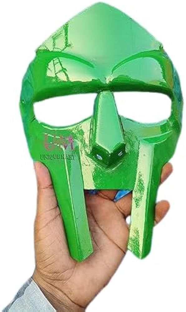 Amazon.com: MF Doom Mask Gladiator Mad-Villain Steel Face Armor