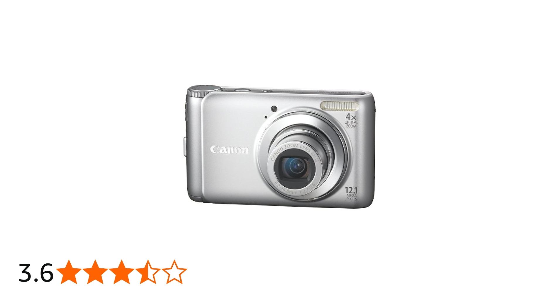 Amazon | Canon デジタルカメラ PowerShot A3100 IS シルバー