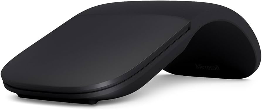 Amazon.com: Microsoft Arc Mouse - Black. Sleek,Ergonomic design