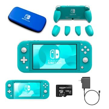 Amazon.com: Nintendo Switch Lite Premium Bundle (Turquoise