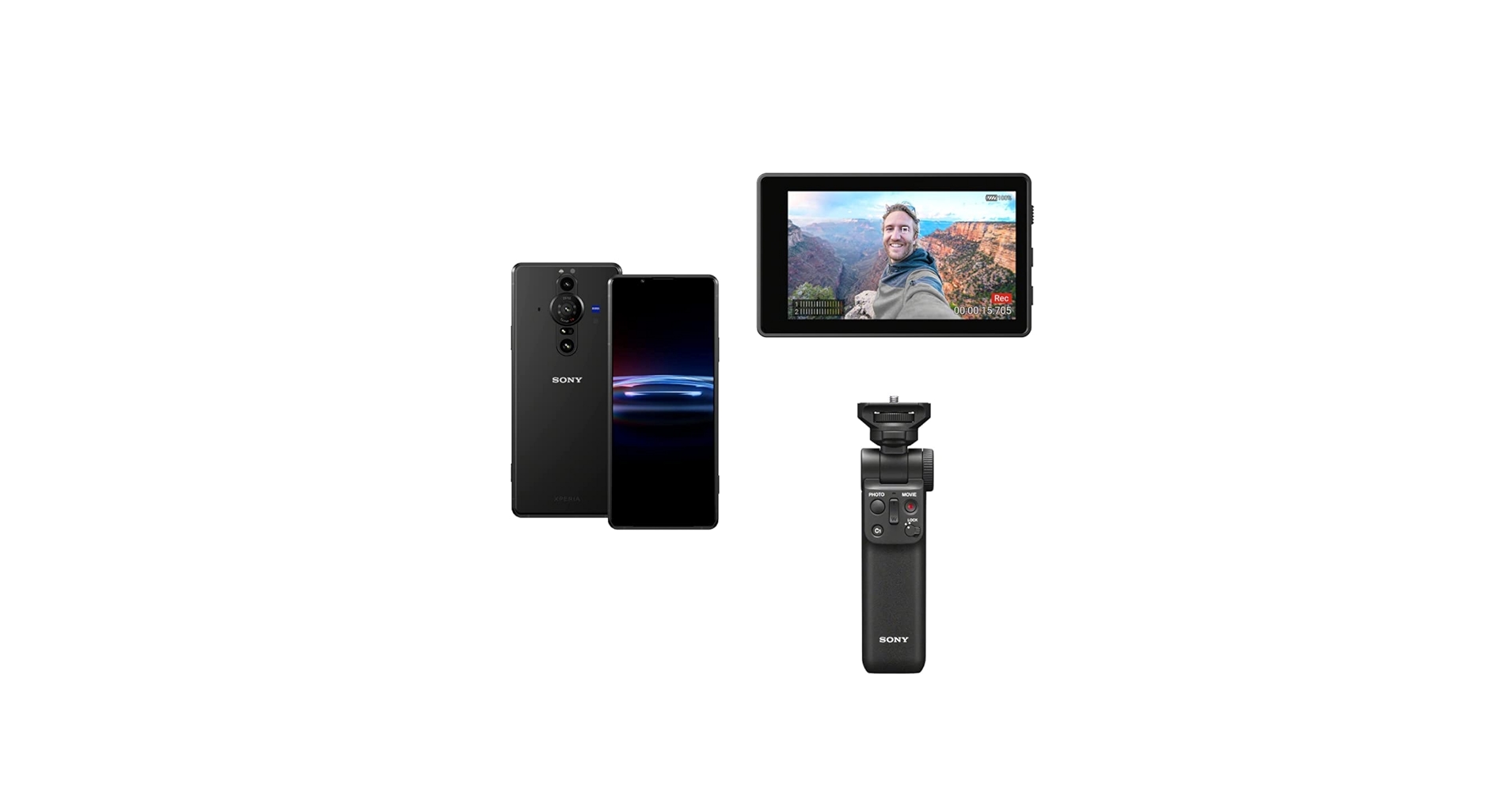 Amazon | 【VLOG・グリップセット】ソニー Xperia PRO-I + ソニー Vlog