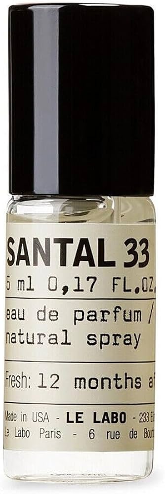 Amazon.com : Le Labo Santal 33 Eau de Parfum Spray 0.17 fl oz / 5