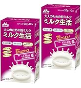 Amazon.co.jp: 森永乳業 大人のための粉ミルク ミルク生活 300g × 2缶