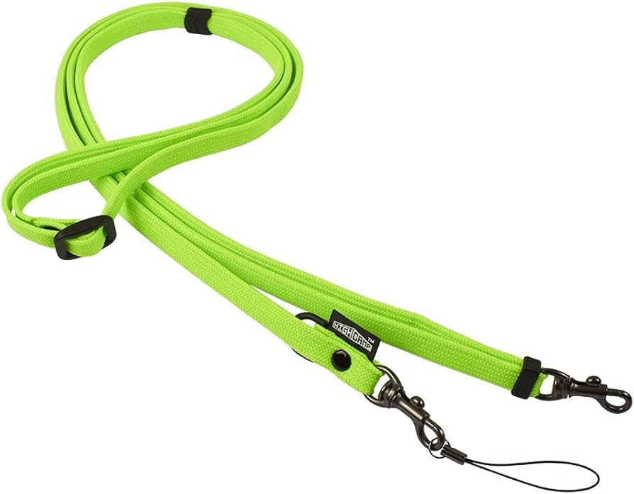 Amazon | HIGHCAMP 2way ネック ストラップ 斜め掛け ロング