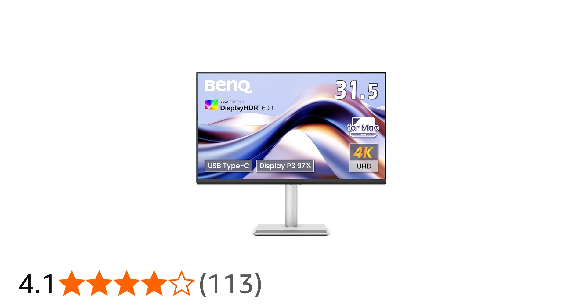 Amazon.co.jp: ベンキュージャパン BenQ Mac向けモニター MA320U (31.5