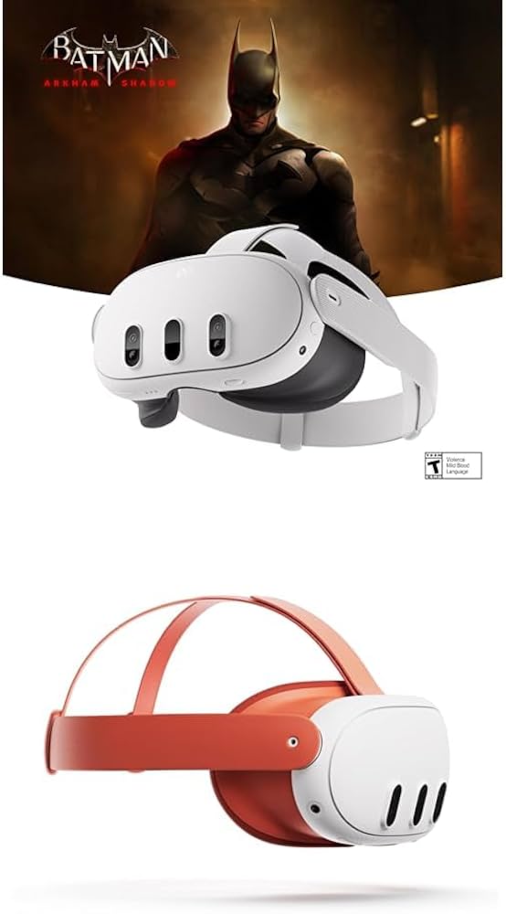 Amazon.com: Quest 3 512GB + Facial Interface & Head Strap (Blood