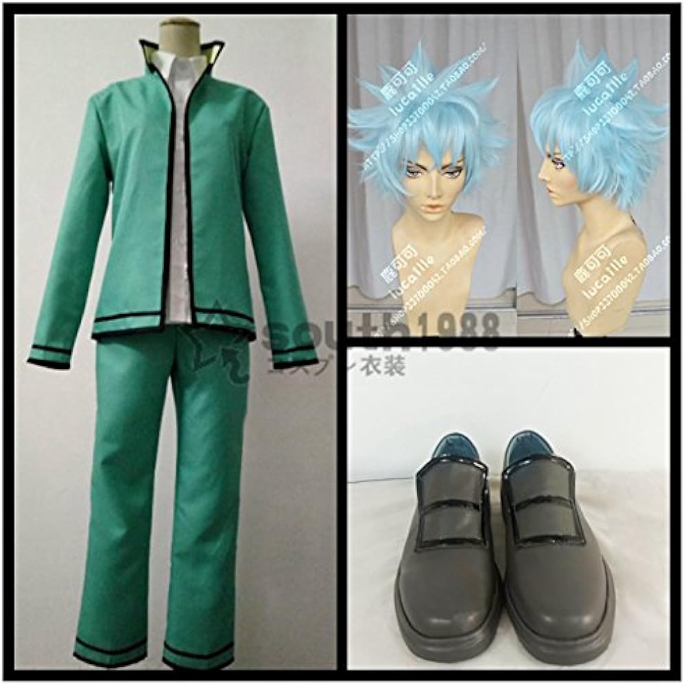 Amazon.co.jp: コスプレ衣装 ウィッグ、靴付き 斉木楠雄のΨ難 海藤瞬