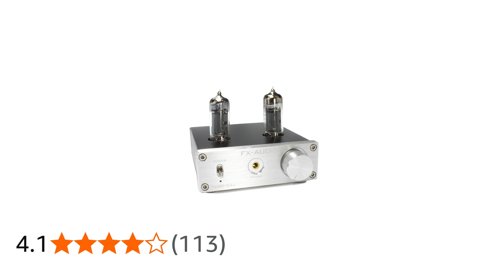 Amazon.co.jp: FX-AUDIO- TUBE-04J[シルバー] 真空管ハイブリッド