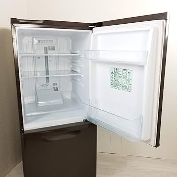 Amazon.co.jp: Panasonic 2ドア冷蔵庫 138L ブラウン NR-B146W-T