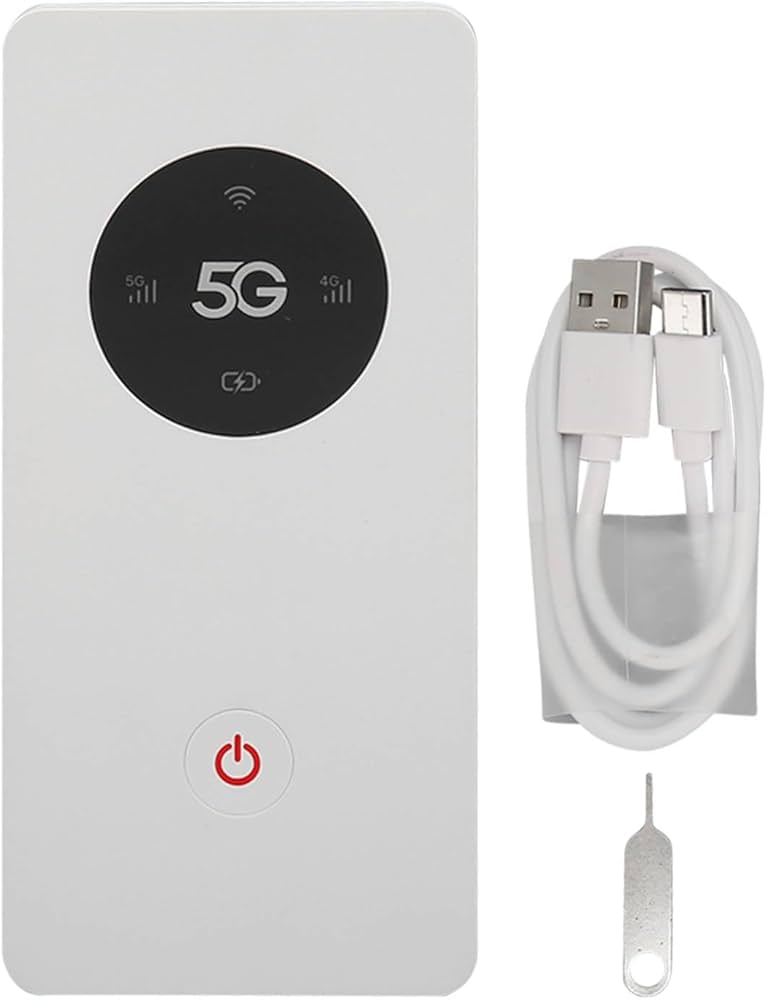Sxhlseller 5G WiFi Mobile Hotspot for Travel - Pocket Mini Smart