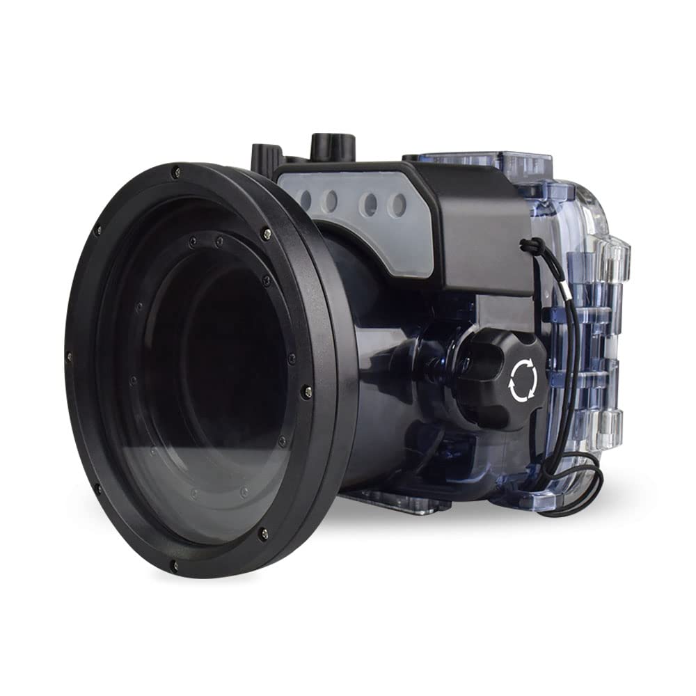 Amazon | Sea Frogs 60m/195フィート ダイビングカメラ 防水ハウジング