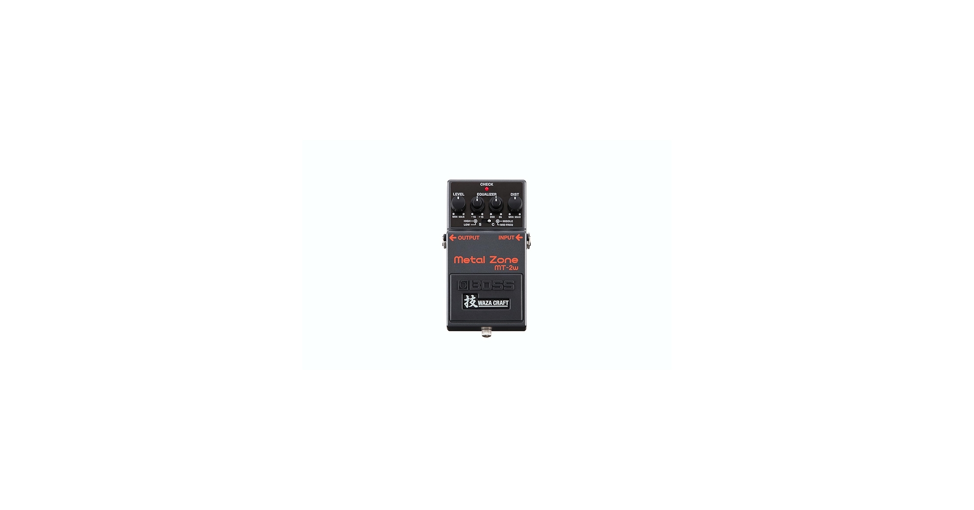 Amazon.com: BOSS MT-2W WAZA Craft Metal Zone Guitar Pedal (MT-2W