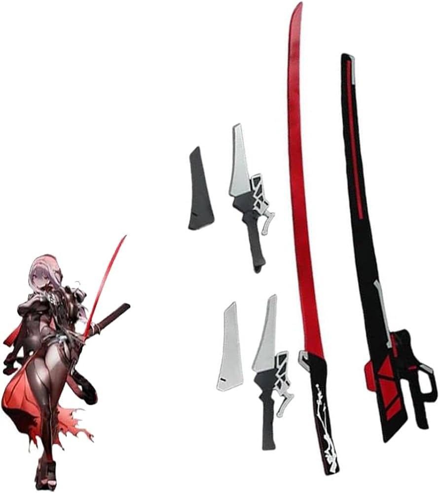 Amazon.co.jp: 勝利の女神：NIKKE 道具 ニケ 紅蓮 長い刀 武器 陰影