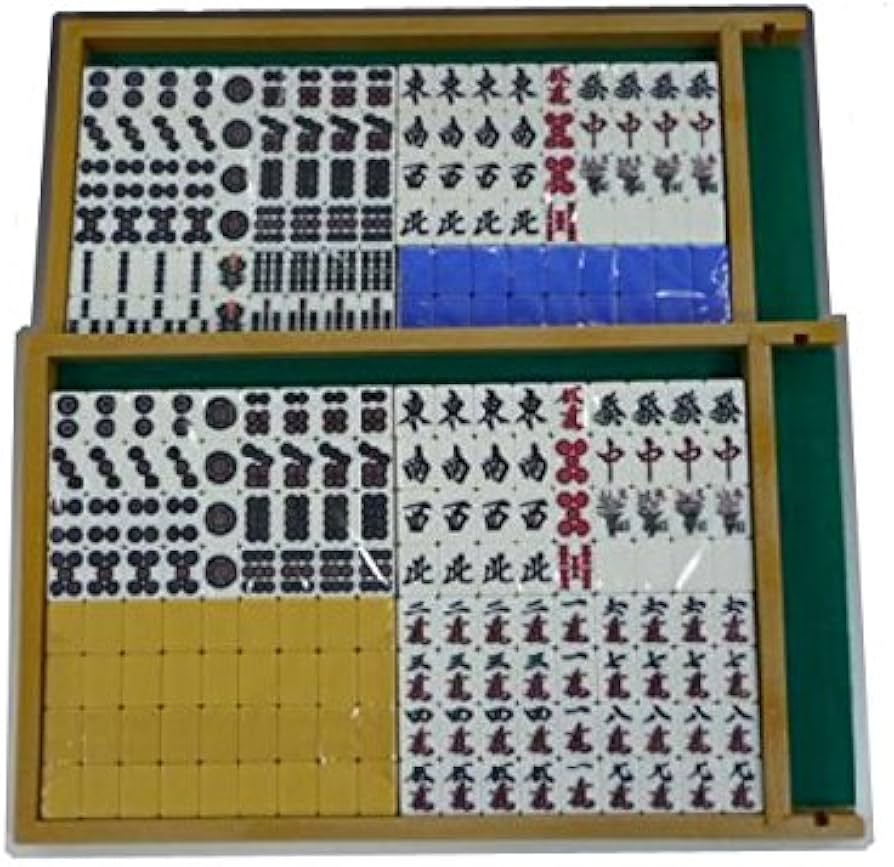 Amazon.co.jp: 全自動麻雀卓【昇龍】【MJ JAPAN】用麻雀牌 《青色