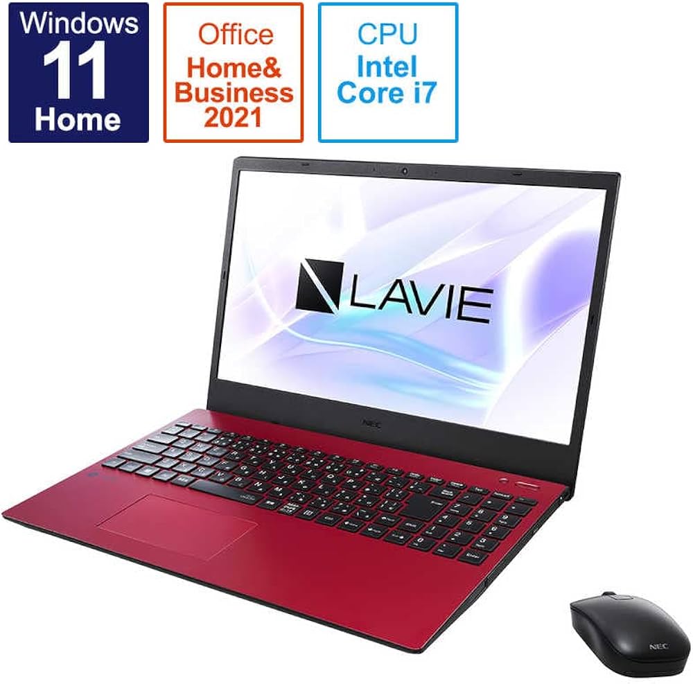 Amazon.co.jp: NEC PC-N1573EAR ノートパソコン LAVIE N15 [15.6型