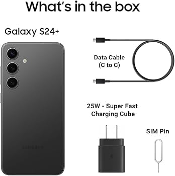 Amazon.com: SAMSUNG Galaxy S24+ Plus 5G (256GB, 12GB) 6.7