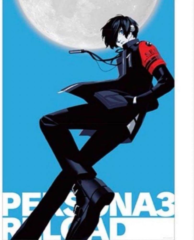 Amazon.co.jp: ペルソナ3リロード 蓄光ポスター A3サイズ 主人公 結城