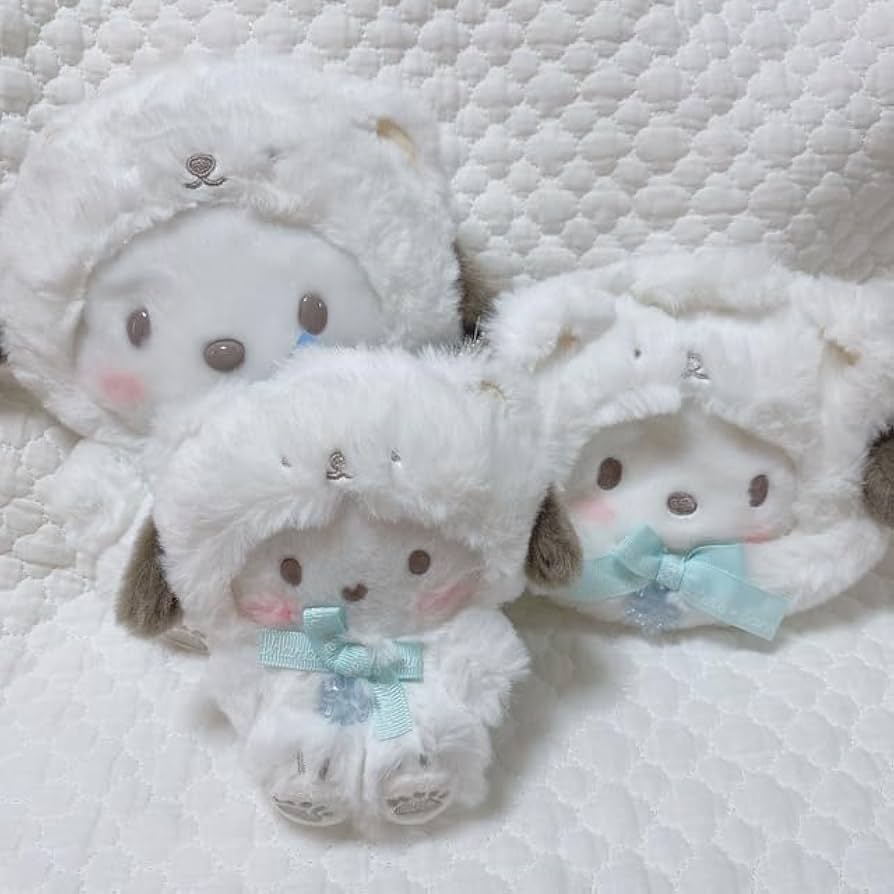 Amazon.co.jp: ポチャッコ ぬいぐるみ 3点セット (マスコット ふわふわ