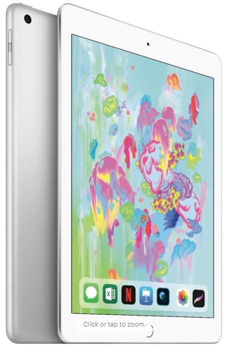 Amazon.com : iPad (6th Gen.) - 32GB - WiFi + Cellular - Silver