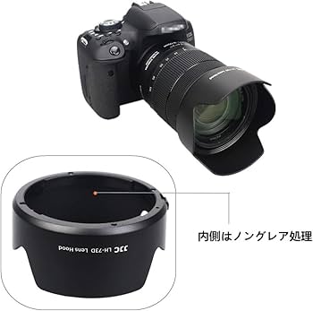 Amazon | JJC EW-73D 可逆式 レンズフード Canon RF 24-105mm F4-7.1