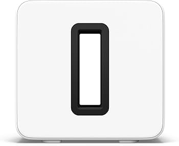 Sonos Sub (Gen 3) - The Wireless subwoofer for deep bass - White