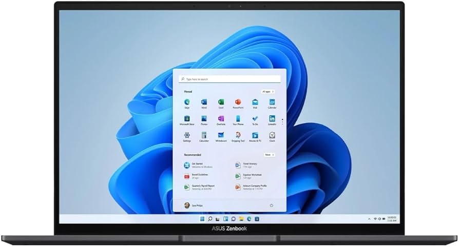 ASUS Zenbook 14” OLED Touchscreen Laptop, AMD Ryzen 5 7530U, 8GB