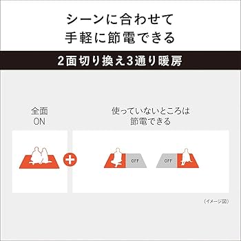 Amazon | パナソニック ホットカーペット ヒーター本体 3畳 241×190cm