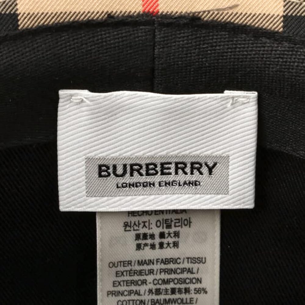 Amazon | [BURBERRY] バーバリー バケットハット ヴィンテージチェック