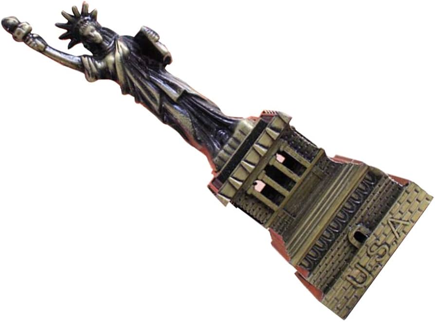 Amazon.co.jp: ヴィンテージ ブロンズ 自由の女神像 建築 3D 像 モデル