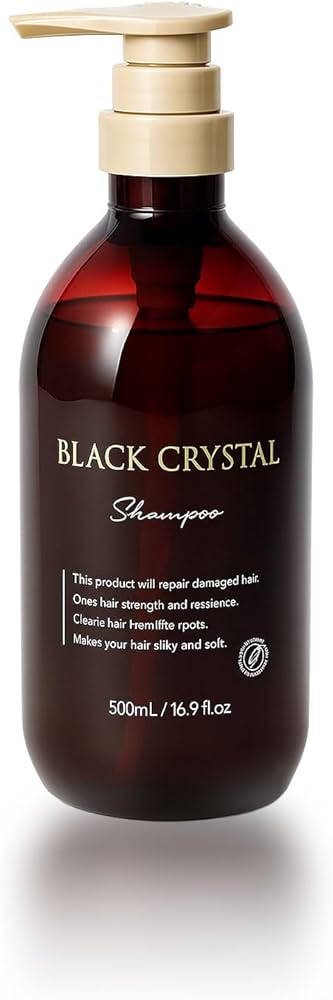 Amazon | BLACK CRYSTAL シャンプー ヘマチン 原液 & ケラチン 原液