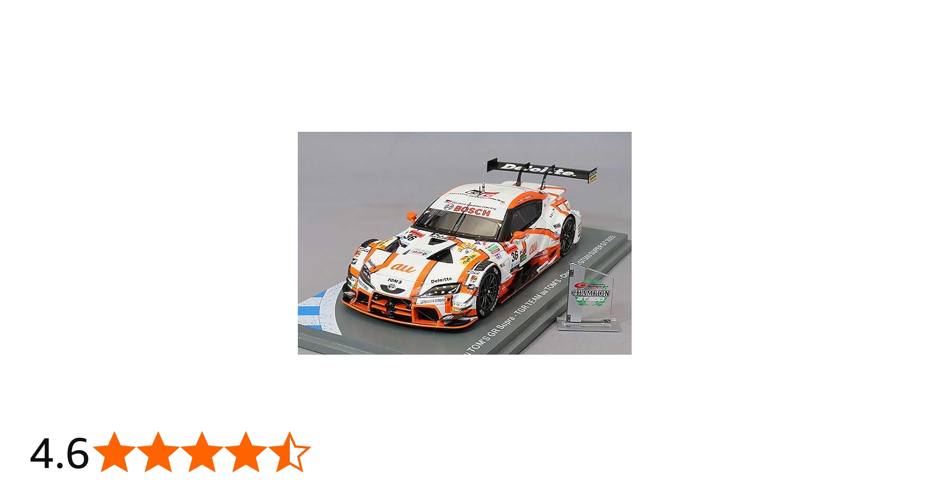 Amazon | スパーク 1/43 au TOM'S GR スープラ TGR TEAM au TOM'S 2023