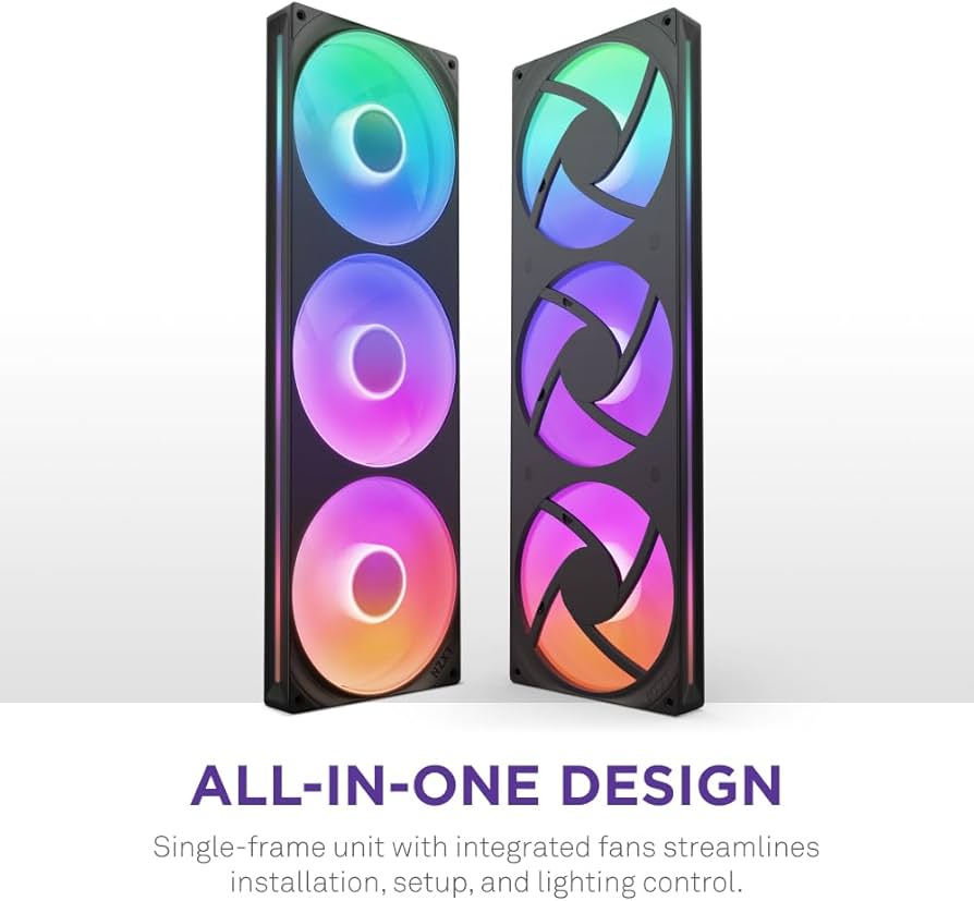 Amazon.com: NZXT F420 RGB Core - 420mm Single-Frame Fan Unit with