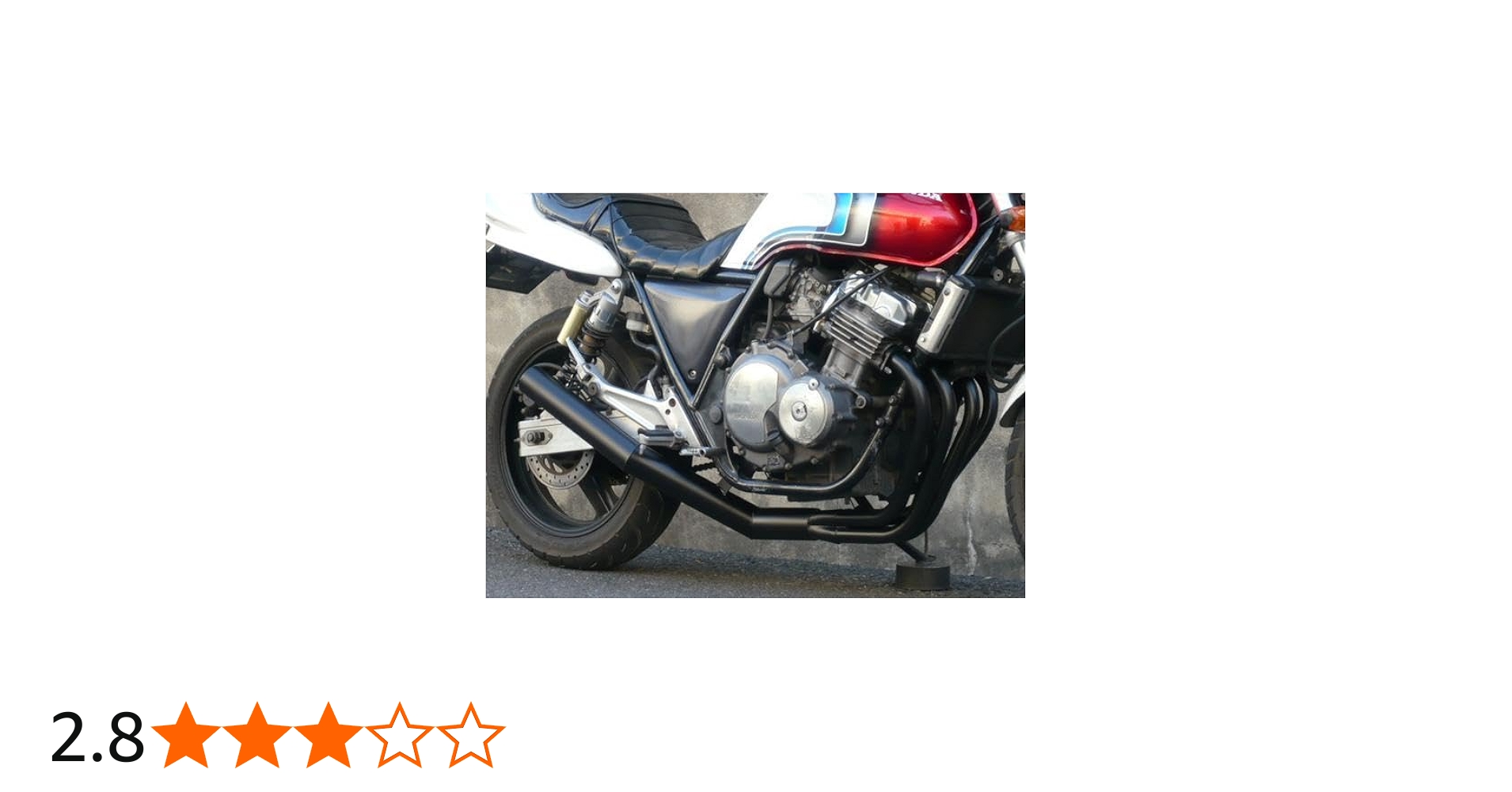 Amazon | PRETTY RACING製 CB400SF NC31 ショート管 70π マフラー