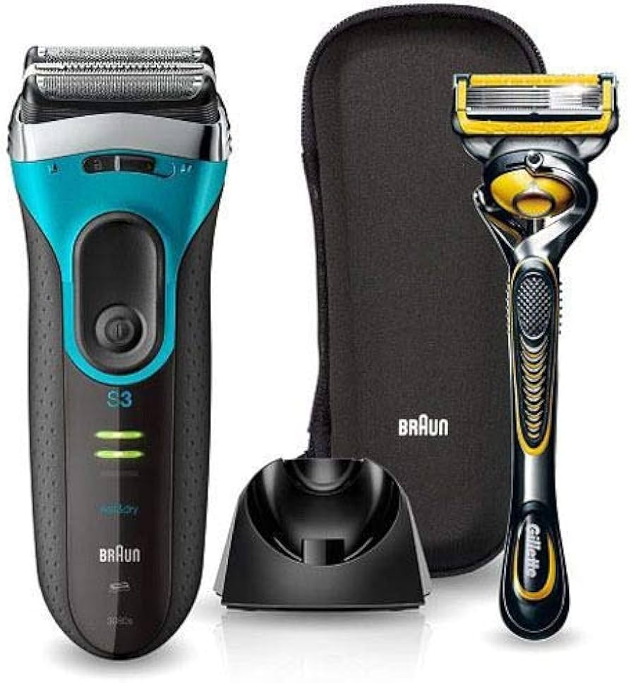 Amazon | ブラウン メンズ電気シェーバー シリーズ3 3080s-B-P1 ブルー