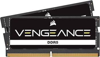CORSAIR Vengeance SODIMM DDR5 RAM 32GB (2x16GB) 5200MHz CL44 Intel