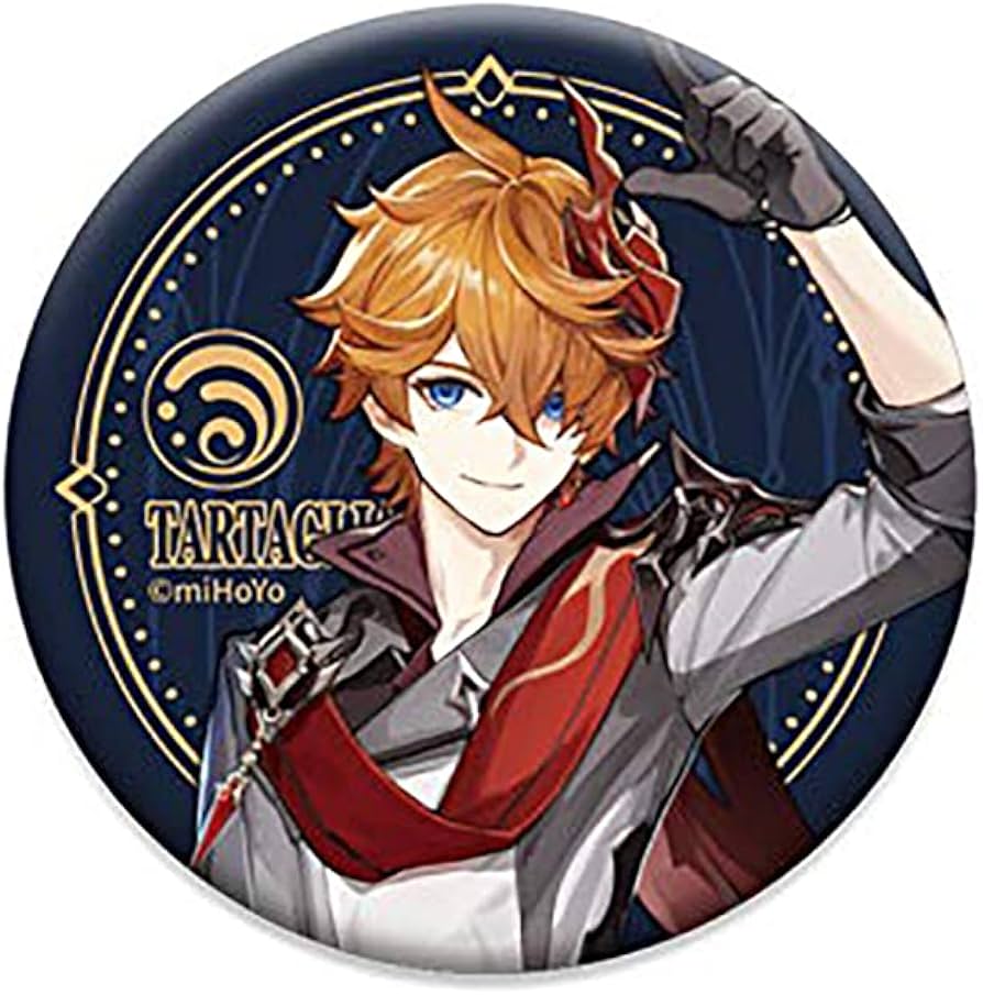 Amazon.co.jp: 原神 ファデュイシリーズ キャラ缶バッジ タルタリヤ