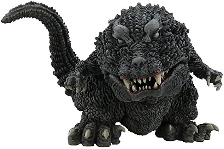 Amazon | デフォリアルシリーズ ゴジラ 2001 全高約100mm PVC製 塗装