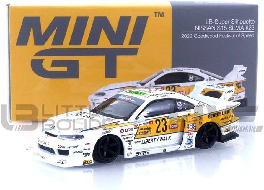 Amazon | TrueScale Miniatures MINI GT 1/64 ニッサン シルビア (S15