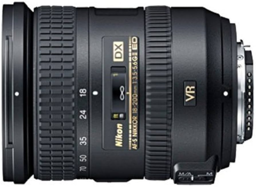 Amazon.com : AF-S DX Nkr 18-200mm F/3.5-5.6G ED VR II : Electronics