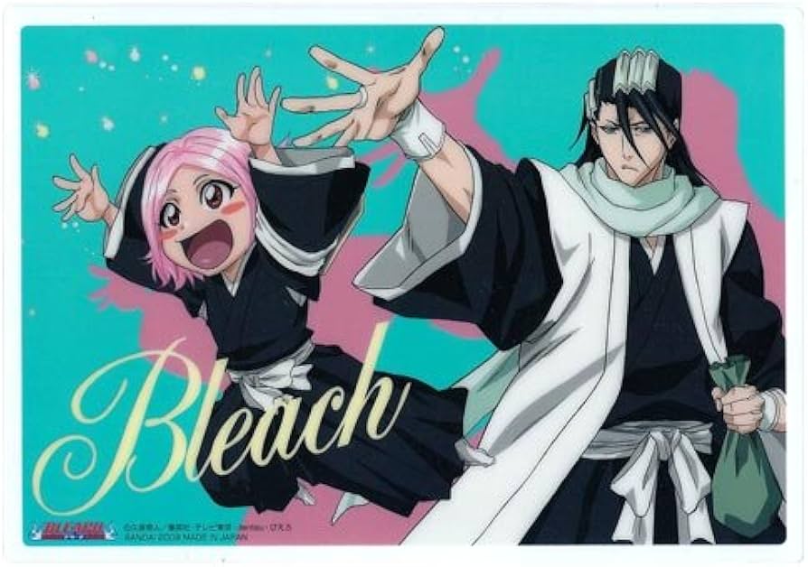 Amazon.co.jp: BLEACH-ブリーチ- クリアソウルプレート 朽木白哉＆草鹿